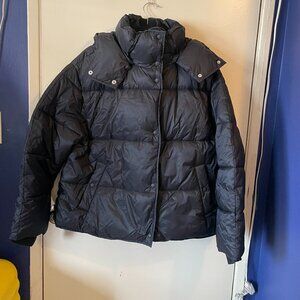 J. Crew Black Puffer Jacket